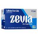 Zevia Zero Calorie Soda, Caffeine Free Cola, 12 fl oz Cans (Pack of 6)