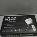 Massage Gun Deep Tissue with Extended Handle Revolutionary U-Shaped Back Massager Body Massager for Neck,Shoulder,Leg (Glossy Black)