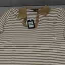 Nautica Jeans
Women's Striped Johnny Collar Long-Sleeve Sweater, Size L