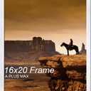A PLUS MAX 16x20 Picture Frame White Light Weight Wall Mount