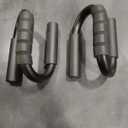 KitchLife AIR-ONE SPORTS Push Up Bars, Extra Thick Non Slip Foam Grip, Unique Sturdy Structure push up stands, Perfect Strength Training Home Gym Push up Handles for Floor