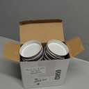 Chuangdi 30 Packs Mason Jar Lids Bulk Regular Mouth Canning Lids Leak Proof Secure Mason Storage Solid Caps(Silver,Steel)