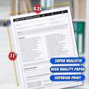 6 x Laughing Smith Funny Office Pranks - Employee Warning Notice Prank (50 Sheets) - Gag Gifts for Coworkers - Fun Work Supplies & Stupid Desk Accessories Stuff for Adults Men Women Coworker Gift Items