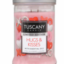 Tuscany Limited Edition Scented Jar Candle - Hugs & Kisses