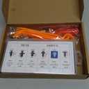 100PCS Universal Bumper Retainer Clips Car Plastic Fasteners Push Retainer Kit Auto Push Pin Rivets Set Door Trim Panel Fender