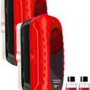 Automotive Oil Film Cleaning Brush 2.0 with Refill,New Oil Film Remover for Car Windshield,Car Window Glass Cleaning Board,Anti-Rain Fog Cleaning Glass Brush with Refill(2pcs)