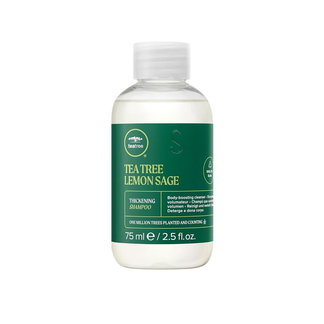 Tea Tree Lemon Sage Thickening Shampoo, Builds Body + Boosts Volume, For Fine Hair