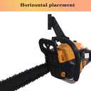 Chainsaw Holder, 2 Pack Wall Mounted Chainsaw Hanger, Garage Chainsaw Storage Rack, Hanging Yard Tools Garage Storage Shed Organizer Mounted Chainsaw Rack