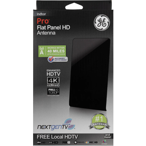 GE Indoor Pro Antenna Flat Panel HD