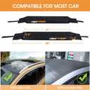 HEYTRIP Universal Soft Roof Rack Pads for Kayak/Surfboard/SUP/Canoe with 15FT Tie-Down Straps and Storage Bag