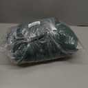 Obstal 4Ft Stretch Spandex Table Cover for Standard Folding Tables - 2 Pack Universal Rectangular Fitted Tablecloth for Party, Banquet, Events, Trade Show Blackish Green, 48L x 24W x 30H Inches