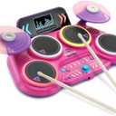 VTech Kidi Star Drum Pad, Pink