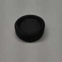 PLASTICPRO 100 PCS Small Black Plastic Plates, Light Weight 6 Inch Plastic Dessert Plates, Disposable for Party and Wedding