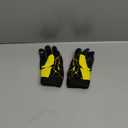Youth Football Gloves -Sticky Football Receiver Gloves with Tacky Silicone Palm for Kids Girls Boys Flag Football Practice Games, Stretch Fit Quick-Dry Excellent Grip Football Receiving Gloves Youth-XS/S