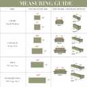 JPGGD Leaf Couch Blanket Cover,Chenille Sofa Covers Washable for Dogs,Couch Covers for Sofa, Soft Slipcovers for Couches and Sofas Pet Friendly or 2-3 Cushion Couch1pc, Green, 71"134"