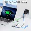 Acer Laptop Docking Station 3 Monitors, 11-in-1 USB C Docking Station with 8K DP, HDMI 4K@60Hz, 10Gbps Data, 1 Gbps Ethernet Hub, 100W Power Delivery, SD/TF, USB C Hub Multiport Adapter for Laptop