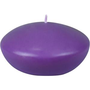 Zest Candle 3-Piece Folding Candles, 4-Inch, Purple