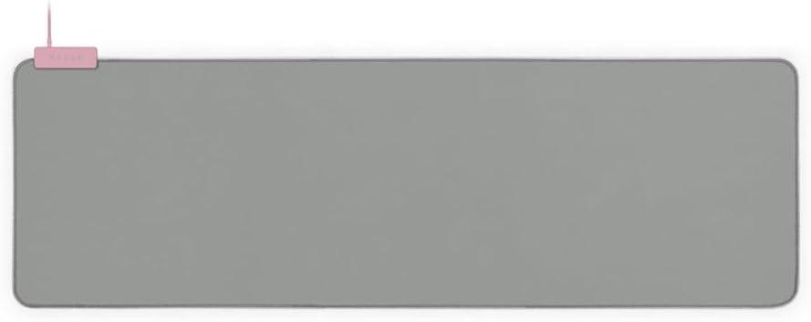 Razer Goliathus Extended Chroma Gaming Mouse Pad: Customizable Chroma RGB Lighting - Soft, Cloth Material - Balanced Control & Speed - Non-Slip Rubber Base - Quartz Pink