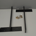 2-Pack Free Hanging T Shelf Bracket, Solid Heavy Duty Steel Knee Wall Hidden Granite Countertop Support Floating Bracket Hardware, Universal ,18 Inch , DIY Projects , Screws Included