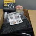 Window Insulation for Winter Draft Dlocker Adjustable Max Up To 59*79" Windows Insulation Kit Fit Most Indoor Room RV Curtains 3 Layers Heavy-Duty Cold Weather Curtain Window Cover Film Velcro Install