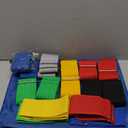 12 Pcs 3 Legged Race Bands Firm Elastic Tie Kids Outdoor Games Teamwork Birthday Party Game for Adults & family Field Day Carnival Theme Outside Yard Games