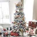 3.94" Large Christmas Balls Shatterproof Black Christmas Ornaments 6 Pcs Big Black Ornaments for Xmas Tree Holiday Wedding Party Decorations