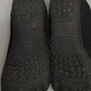 LeIsfIt Womens Wide Diabetic Shoes Adjustable Barefoot Walking Shoes Breathable Zero Drop Sneakers for Wide Width Arthritis Edema Feet (Black)