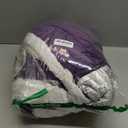 Electric Heated Blanket 72"x84" Full Size Flannel & Sherpa - 4 Heat Settings & 10H Auto Shut Off for Safe Overnight Use, Fast Heating, Machine Washable for Bed, Couch, Office - Purple