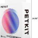 PETKIT Mixed Cat Litter Fast Clumping, Flushable, Ultra Absorbent, 100% Natural Ingredients Litter, Water Dissolvable, Really Dust-Free, Low Tracking Bentonite Tofu Litter (7.9lb2 Bags)