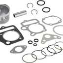 RedCcap 54mm Bore Piston & Ring Set with Head Gaskets Kit for 125cc Pit Dirt Bike 125cc SSR Baja Roketa Apollo Bms Nst Taotao with the Horizontal Styled Engine ATV Dirt Bike Go Kart