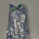 QBLEEV Warm Dog Coat Reflective Winter Jacket, Waterproof Windproof Dog Turtleneck Clothes for Cold Weather, Thicken Fleece Lining Pet Outfit, Adjustable Pet Vest Apparel for Small Medium Large Dogs (Aqua)