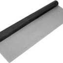NeatiEase Window Screen Roll, 36"x50' Adjustable Flexible Fiberglass Screen Door Mesh - DIY Replacement Kit for Patio Porch Door Windows and Sliding Screen Doors(Black)