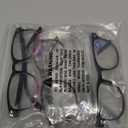 Reading Glasses for Women 2.50 Ladies Readers Spring Hinges,Anti Glare UV Eyestrain,Computer Eyeglasses Women