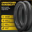 Ultraverse 16 x 3.0 Inner Tube Set with Schrader Valve - Ideal for Mountain Bikes & E-Bikes with 16-Inch Fat Tires - Durable & Reliable Performance- 2 Pack with Tire Levers
