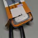 helloleiboo 39.8" Snow Brush for Car Extendable Snow Broom Detachable Ice Scrapers with 12-Inch 180° Pivoting Brush Head for Car Truck SUV (Orange)