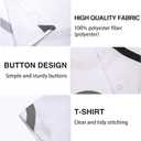 Hawaiian Shirt for Men Short Sleeve Button Summer Beach Casual Short Sleeve Tropical Holiday Beach Shirts (XXL)