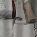 Momcozy Postpartum Recovery Essentials Kit, Labor Delivery Mom Care Kit, Self-Absorbent Disposable Underwear Nipple Nursing Pads Upside Down Peri Bottle Cold Pads Cooling Foam Canvas Bag Set (Red)