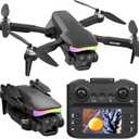 F417PRO Drone with Camera 1080P for Adults Kids, Mini Drone with Screen, Adult Drone, Dual 90 Lens, LED Lights, Optical Flow, Modular Battery, Beginner Drone, One Key Start, Headless, 3D Flip, Case