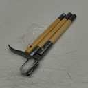 Weed Puller Tool, Stand Up Heavy Duty Weed Remover Tool with Long Handle, Foot Platform Design - 4 Claw Steel Head Weeder Tool, Bamboo Garden Hand Weeding Tool, Smoothly Remove Weeds Without Kneeling