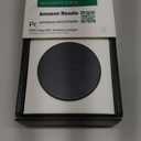 Amazon Basics 15W Qi Certified Fast Wireless Charging Pad with USB Cable for iPhone 15/14/13/12/11/X, Samsung and LG, Case Compatible, Black