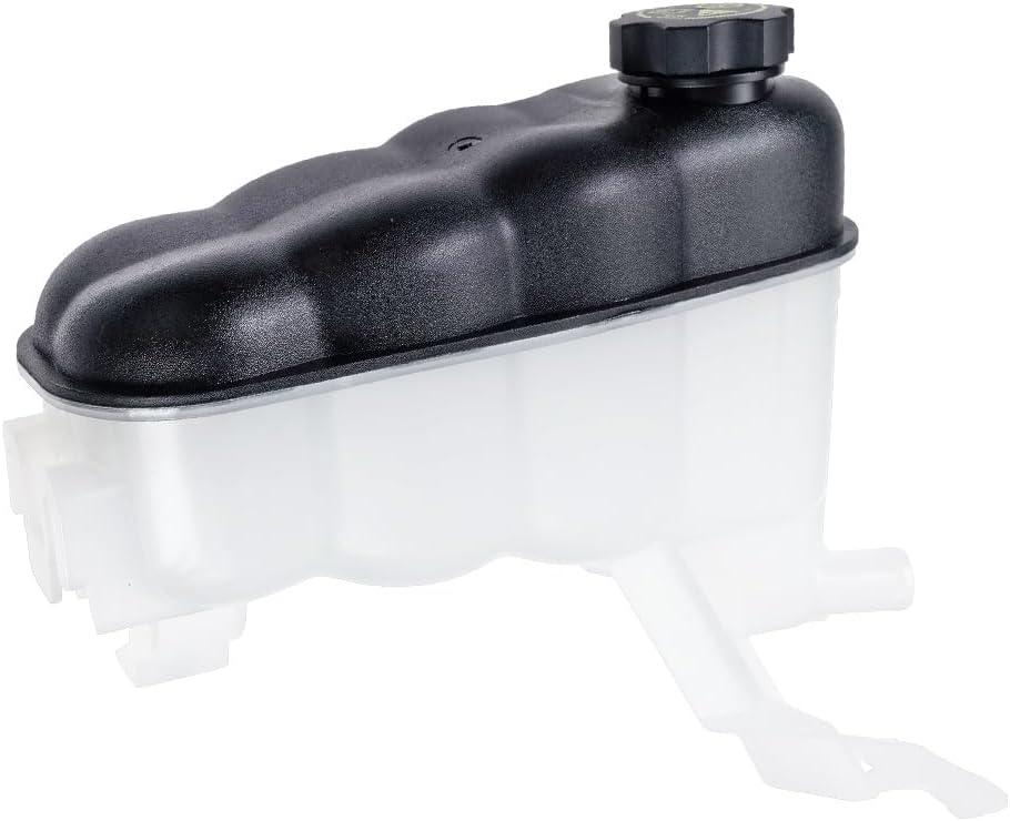 22870828 Engine Coolant Reservoir Tank w/Cap | Fit for Chevy Silverado 1500 2500 Suburban Tahoe, GMC Sierra 1500 Yukon, Cadillac Escalade 07-14 Coolant Overflow Tank | OE 603-054 15075118