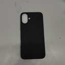 ORNARTO Compatible with iPhone 17 Case 6.3, Slim Liquid Silicone 3 Layers Full Covered Soft Gel Rubber Phone Case Protective Cover 6.3 Inch, Espresso