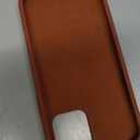 LOVE 3000 Designed for iPhone 12 Case/iPhone 12 Pro Case, Premium Silicone with [Soft Anti-Scratch Microfiber Lining] Shockproof Protective Phone Case for Men Women Girls 6.1", Caramel