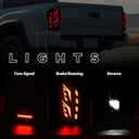 Daikokuya Sequential Full Led tail lights for Tacoma 2016 2017 2018 2019 2020 2021 2022 2023 Dynamic Turn Signal,Brake Light,Reverse Light Smoked Starting Animated Rear Light Assembly…