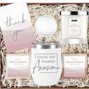 Thank You Gift Box for Women - Unique Spa Experience for Gratitude - Appreciation for Coworker, Boss, Employee, Hostess, Secretary, Teacher, Nurse and Volunteer