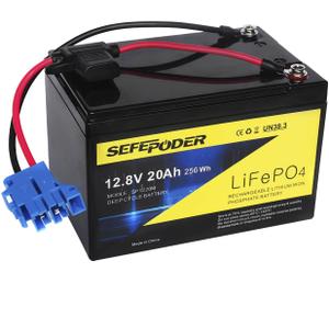 Replacement Battery Compatible with Peg Perego 12 Volt Ride on Toys,12V 20Ah Lifepo4 Rechargeable Battery, Built-in 40A BMS