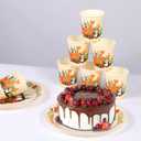 175 PCS Jungle Party Plate Set, Animal Theme Party Decorations, Wildlife Theme Disposable Tableware Set, Kids Birthday Plate Decorations. (25 guests)