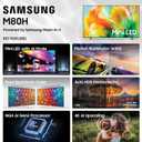 Samsung 65-Inch Class M80H Series, Mini LED, 4K, Smart TV, 2026 Model