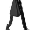 Detachable Sissy Bar 22" Rear Passenger Assembled Backrest Pad Quick Release Fit for Harley Touring CVO Road King Street Glide Road Glide Electra Glide 1997-2008 (Gloss Black)