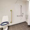Gold Shower Grab Bar w/Anti-Slip Knurled Grip 32 Inch, Zepolu Wall Mounted Stainless Steel Bath Grab Bar,Safety Balanced Handrail, Handicap Injury Elderly Senior Assist Support Textured Handle